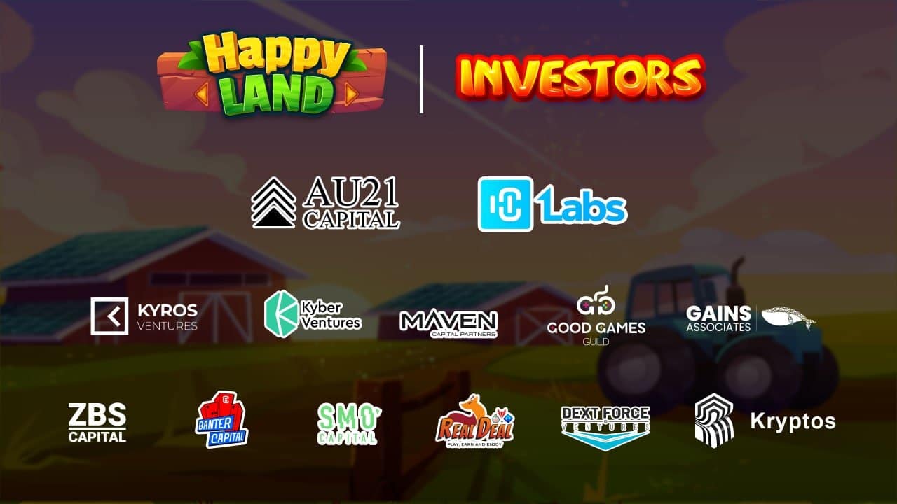 HappyLand Successfully Raises $2.97M, With BIG IDO Coming Soon! | P2E News