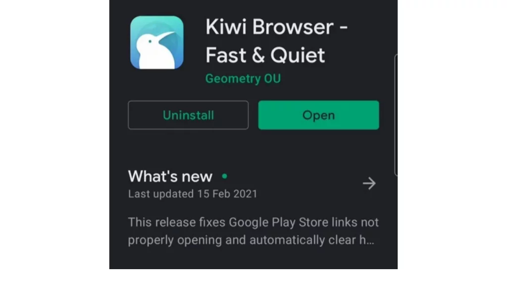 Kiwi Browser