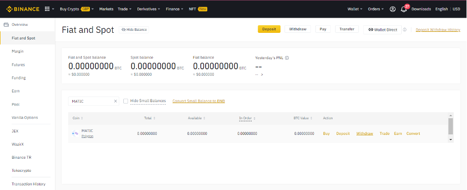 Withdraw To Metamask From Binance