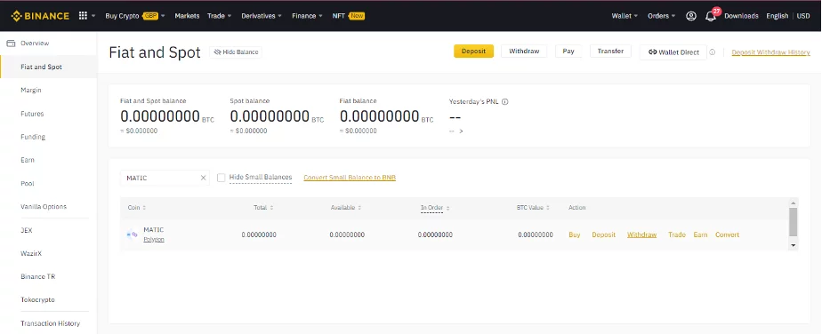 Withdraw To Metamask From Binance