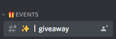 Screenshot of DragonMaster discord  giveaway channel