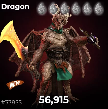 Crypto Legions Dragon Warrior