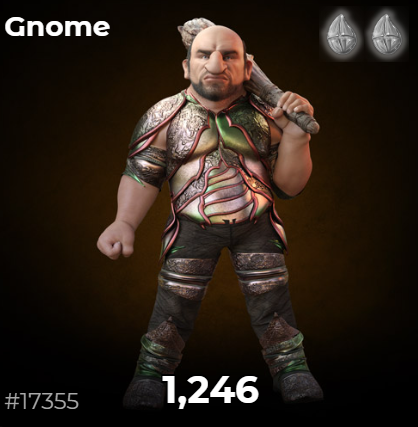 Crypto Legions Gnome Warrior