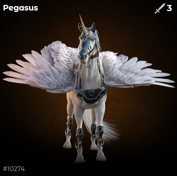 Crypto Legions Pegasus Beast