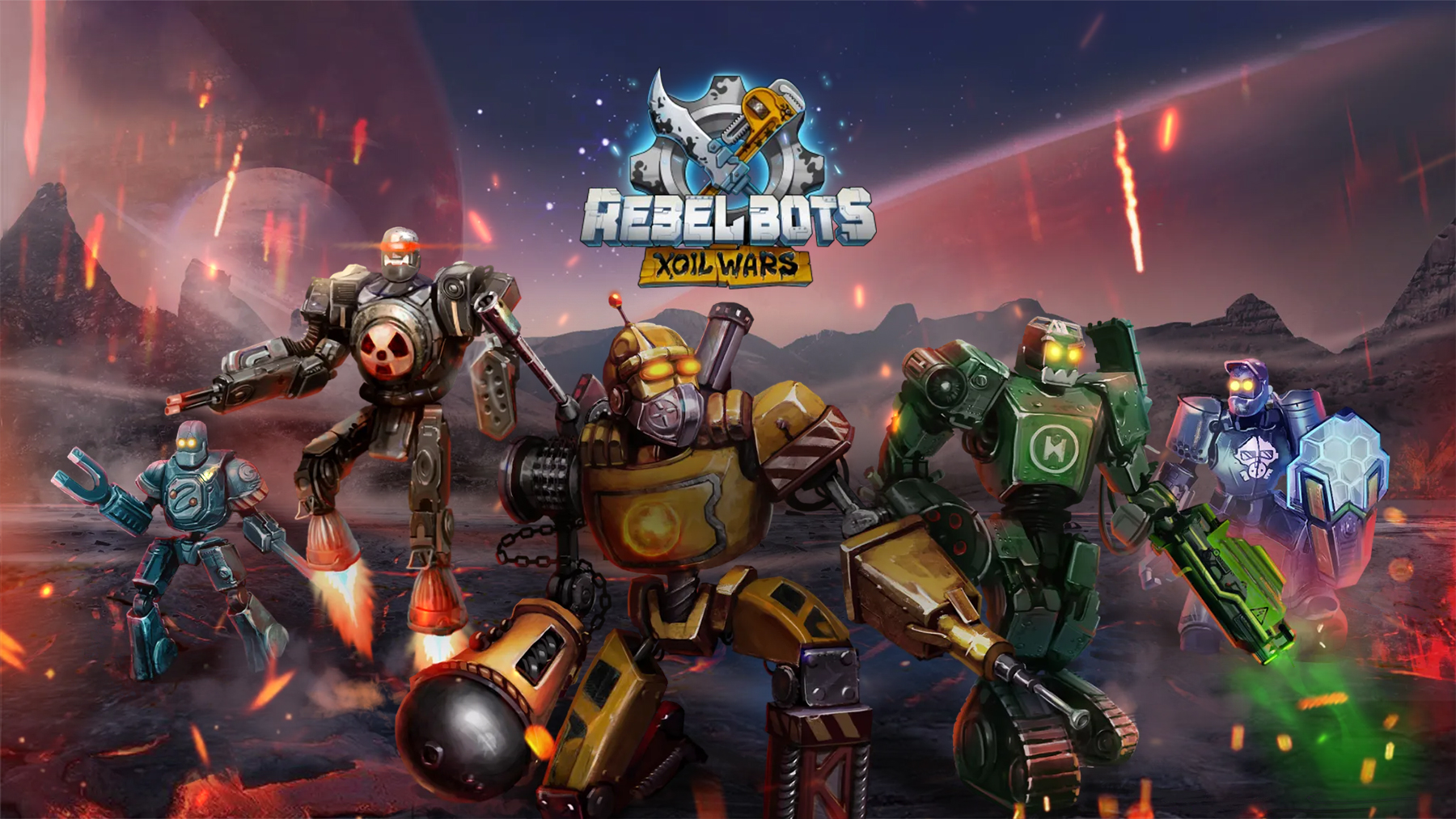 Rebel Bots Announces Epic War, a Prequel to Xoil Wars