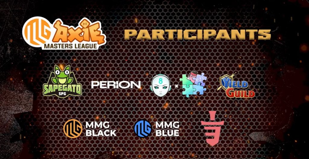 MMG Axie Masters League Participants