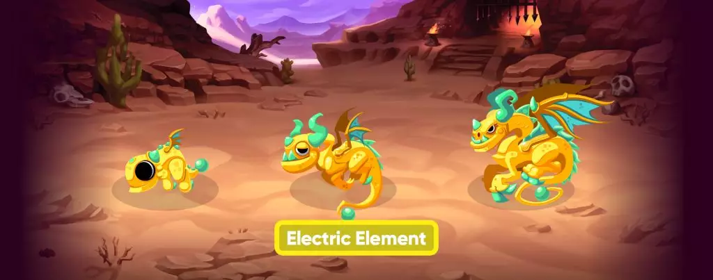 Electric Element Dragon
