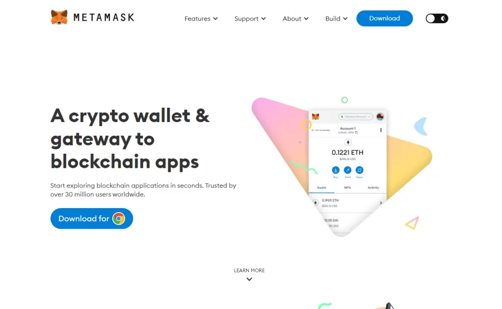 Official Website of MetaMask