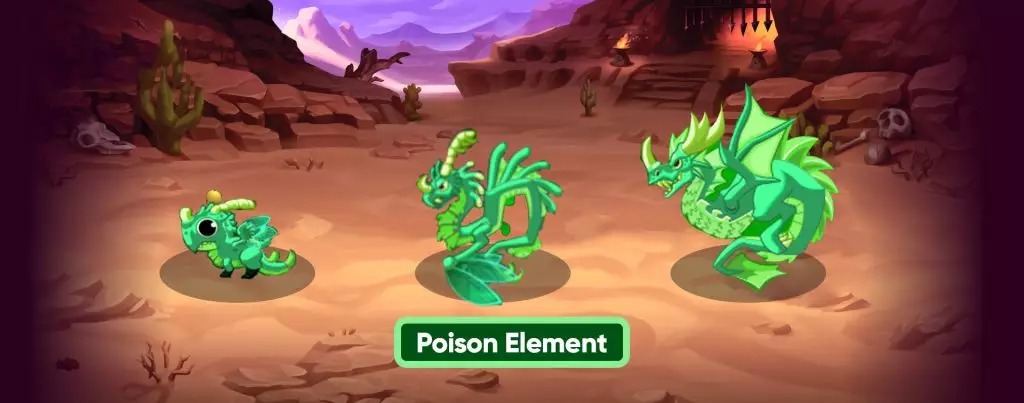 Poison Element Dragon