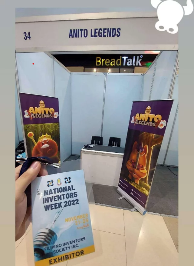 Anito Legends booth in National Inventors Week 2022 