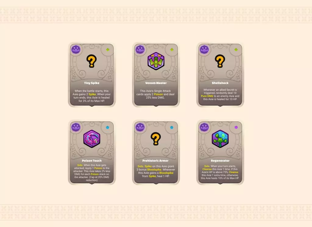 Runes and Charms cards