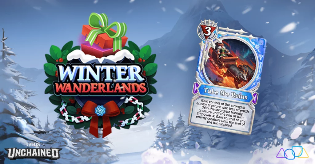 Winter Wanderlands Take the Reins card