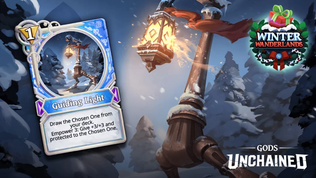 Winter Wanderlands Guiding Light card