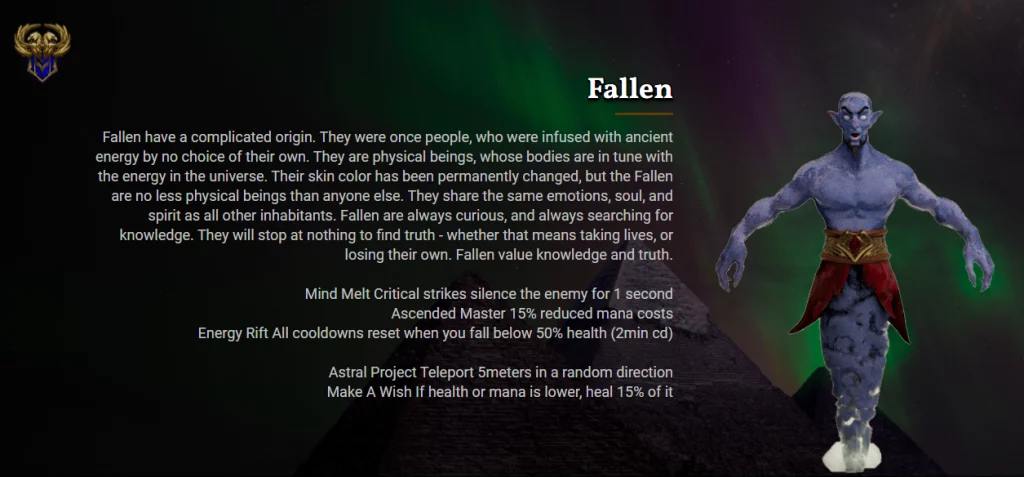 Mist Fallen Faction