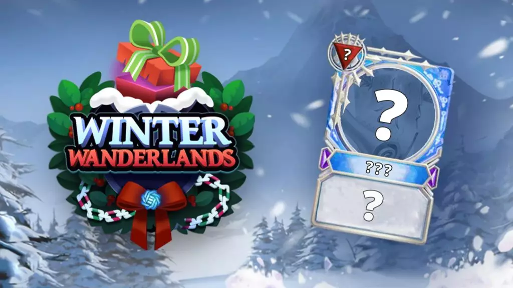 Winter Wanderlands empty 20th card 