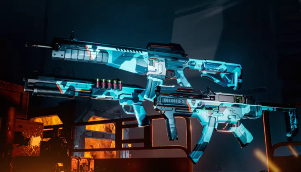 Customized weapon in Deadrop