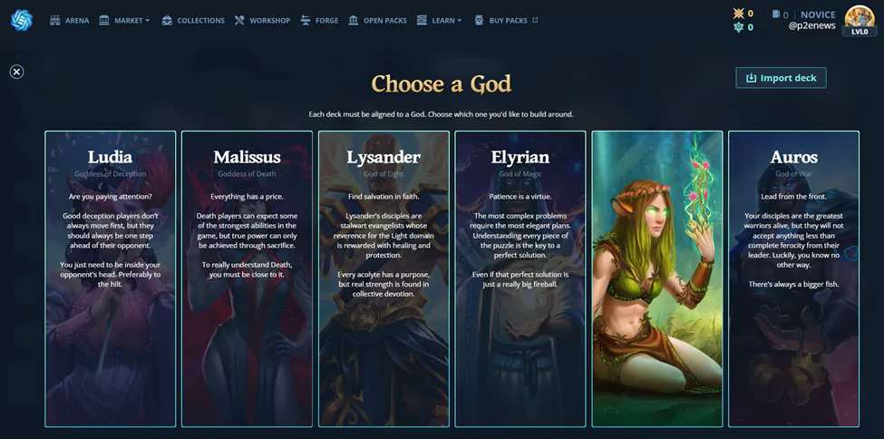 Choose a God