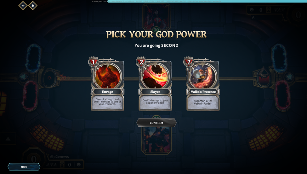 Pick your god power