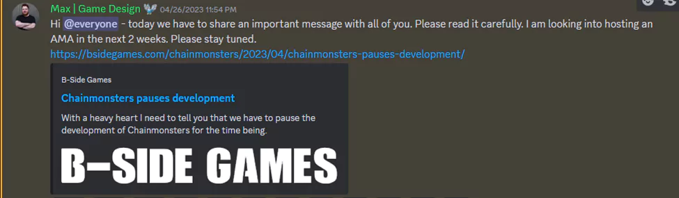 PlayToEarn - chainmonsters news