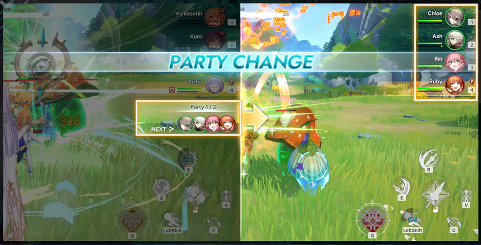 Party Change