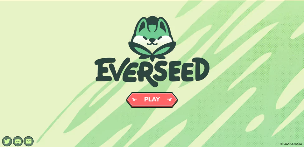 Everseed website UI